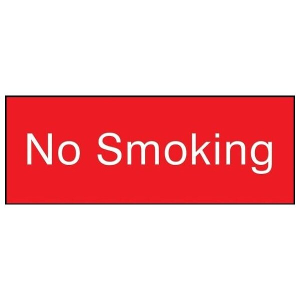 Accuform 8 in W x 3 in H, Engraved Plastic PSG822RD - main